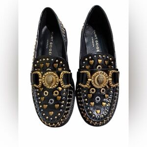 NIB Kurt Geiger Mansion Leather Loafers